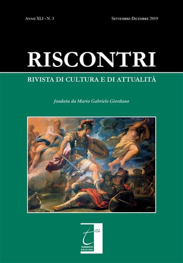 Riscontri. Rivista di Cultura e di Attualità - Riscontri