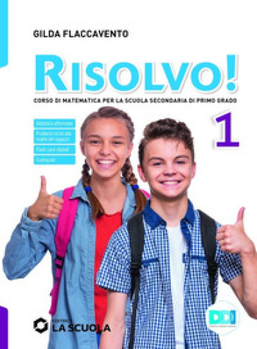 Risolvo! Corso di matematica. Con Quaderno attivo. Per la Scuola media. Con e-book. Con espansione online. Vol. 2 - Gilda Flaccavento