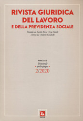Rivista giuridica del lavoro e della previdenza sociale (2020)