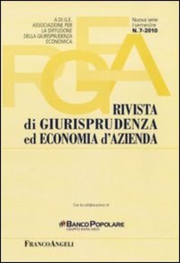 Rivista di giurisprudenza ed economia d'azienda (2010). 7.