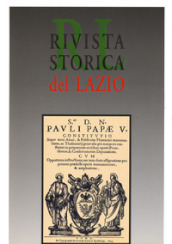 Rivista storica del Lazio. 15.