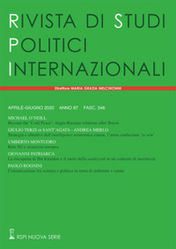 Rivista di studi politici internazionali (2020). 2.