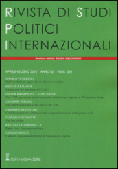 Rivista di studi politici internazionali (2015). 2.