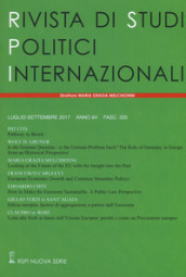 Rivista di studi politici internazionali (2017). 3.