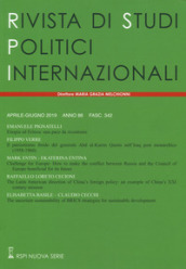 Rivista di studi politici internazionali (2019). 2.