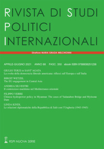 Rivista di studi politici internazionali (2021). 2.