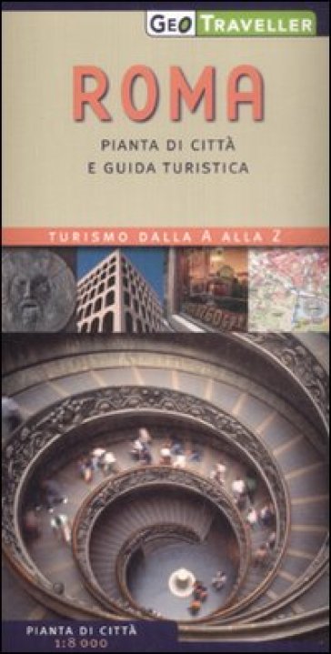 Roma. Carta stradale e guida turistica. 1:8.000