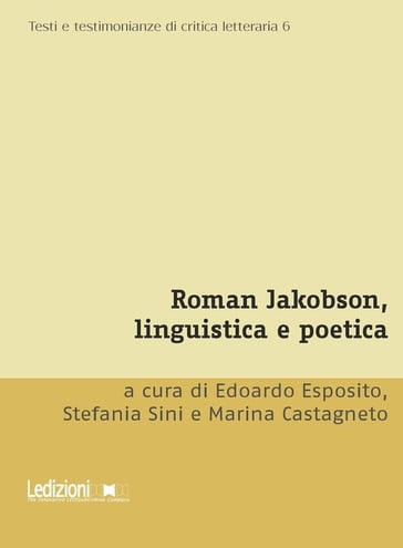 Roman Jakobson, linguistica e poetica - Collectif