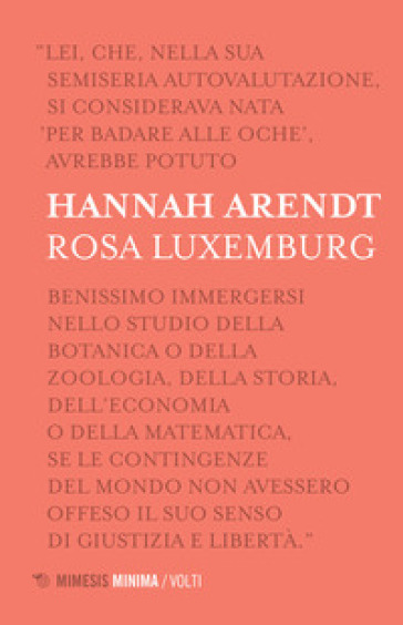 Rosa Luxemburg - Hannah Arendt