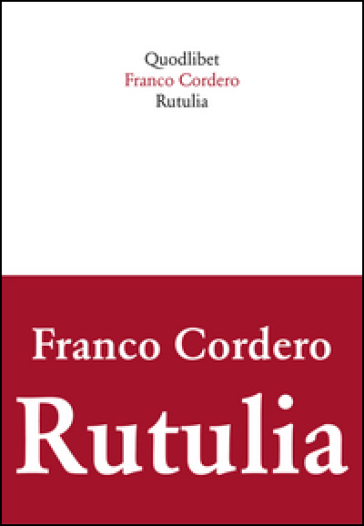 Rutulia - Franco Cordero