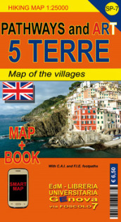 SP 7 pathways and art Cinque Terre 1:25.000