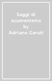 Saggi di ecumenismo