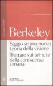 Saggio su una nuova teoria della visione-Trattato sui principi della conoscenza umana. Testo inglese a fronte