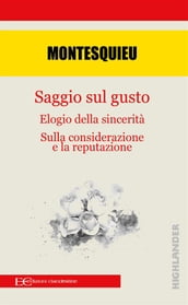 Saggio sul gusto