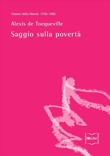 Saggio sulla povertà - Alexis De Tocqueville