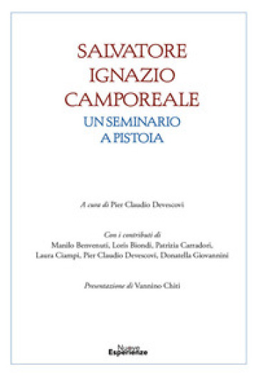 Salvatore Ignazio Camporeale. Un seminario a Pistoia