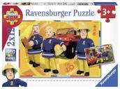 Sam il pompiere Puzzle 2x12 pz