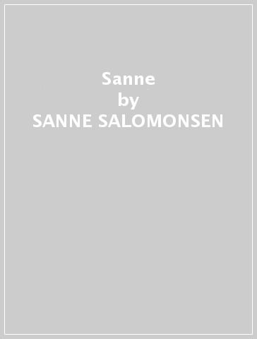 Sanne - SANNE SALOMONSEN