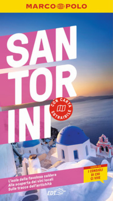 Santorini. Con Carta geografica ripiegata - Klaus Botig