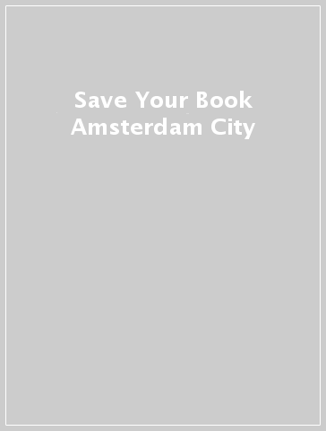 Save Your Book Amsterdam City