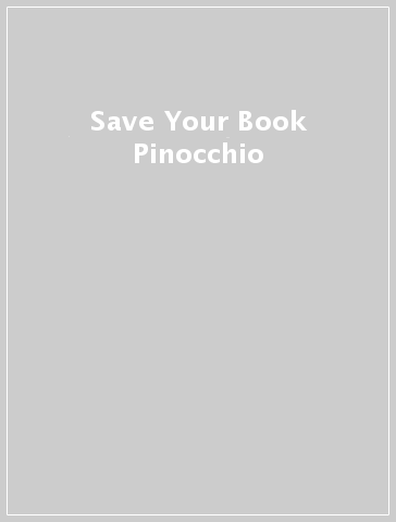 Save Your Book Pinocchio