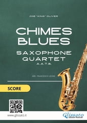 Saxophone Quartet sheet music: Chimes Blues (score)