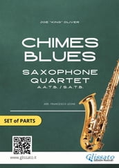Saxophone Quartet sheet music: Chimes Blues (parts)