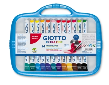 Scat 24 Tubi Tempera Giotto 12Ml - FILA