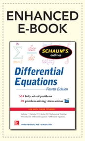 Schaum s Outline of Differential Equations, 4th Edition