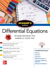 Schaum s Outline of Differential Equations, Fifth Edition