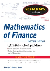 Schaum s Outline of Mathematics of Finance, Second Edition