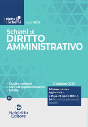 Schemi di diritto amministrativo 2023 - Lucia Gizzi