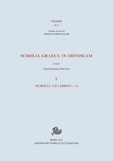 Scholia graeca in Odysseam. 5: Scholia ad libros l-k