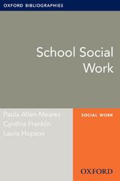 School Social Work: Oxford Bibliographies Online Research Guide