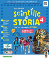 Scintille discipline. Con Storia, Geografia, Matematica, Scienze 4-5, Educazione Civica, Extra mappe Antropologiche 4-5, Extra mappe scientifiche 4-5, Atlante. Per la 4ª classe elementare. Con e-book. Con espansione online. Vol. 1