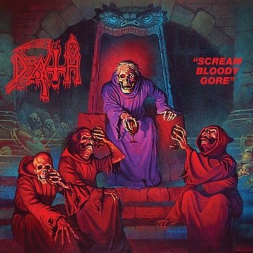 Scream bloody gore - violet, white & red - Death