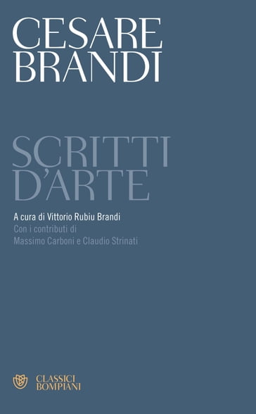 Scritti d'arte - Cesare Brandi