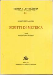 Scritti di metrica