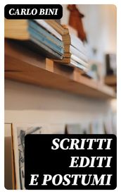 Scritti editi e postumi