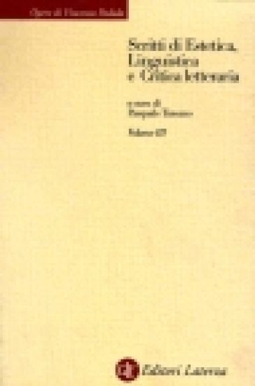 Scritti di estetica, linguistica e critica letteraria. 3.Manoscritti inediti di estetica, linguistica e dialettologia - Vincenzo Padula