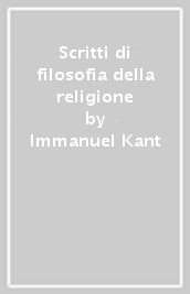 Scritti di filosofia della religione