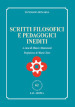 Scritti filosofici e pedagogici inediti