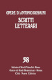 Scritti letterari