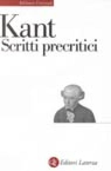 Scritti precritici - Immanuel Kant