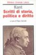 Scritti di storia, politica e diritto