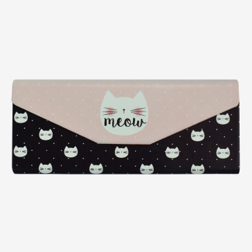 See Tou Soon - Foldable Glasses Case - Meow