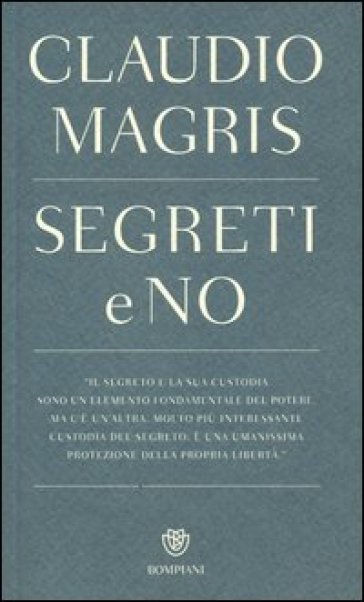 Segreti e no - Claudio Magris