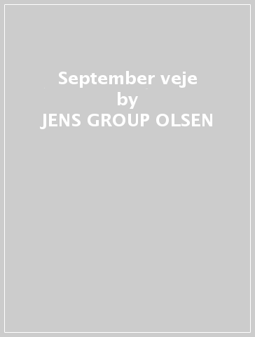 September veje - JENS -GROUP- OLSEN