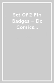 Set Of 2 Pin Badges - Dc Comics (Harley Quinn)