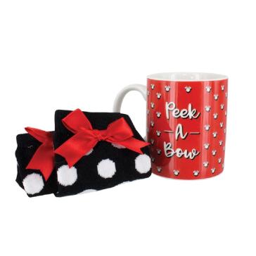 Set Taza Y Calcetines Disney Minnie Mouse